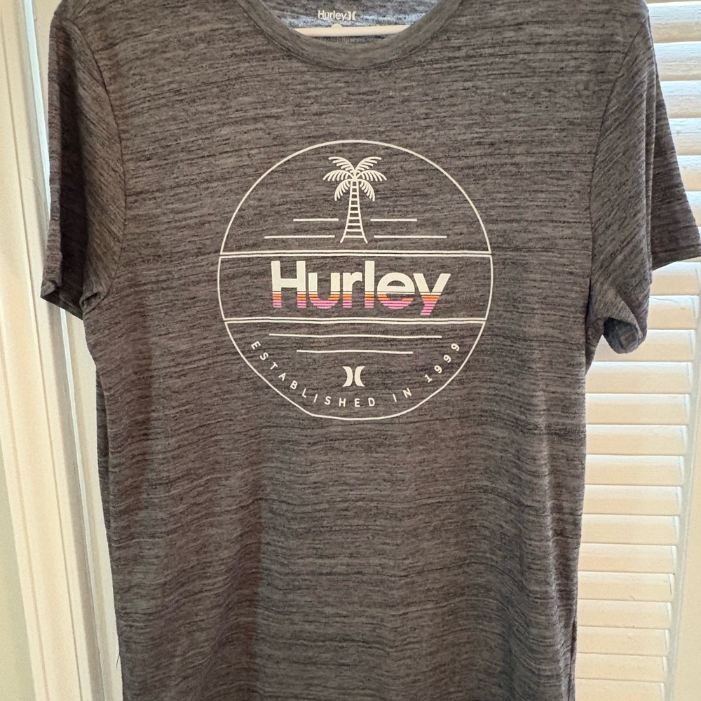 Hurley Heathered Gray T-Shirt